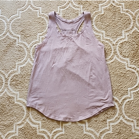 lululemon athletica Tops - EUC - Lululemon Love Tank Pleated in Smoky Blush.